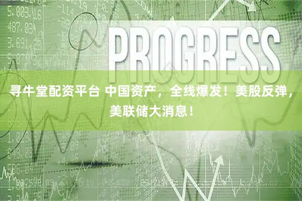 寻牛堂配资平台 中国资产，全线爆发！美股反弹，美联储大消息！