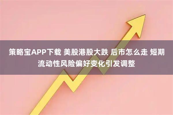 策略宝APP下载 美股港股大跌 后市怎么走 短期流动性风险偏好变化引发调整
