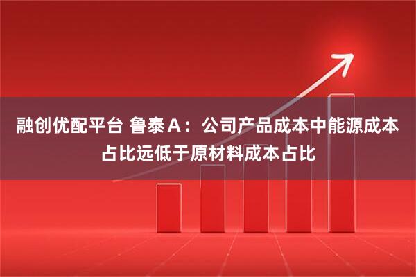 融创优配平台 鲁泰Ａ：公司产品成本中能源成本占比远低于原材料成本占比